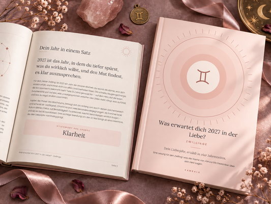 E-Book „Dein Liebeshoroskop 2027: Zwillinge“
