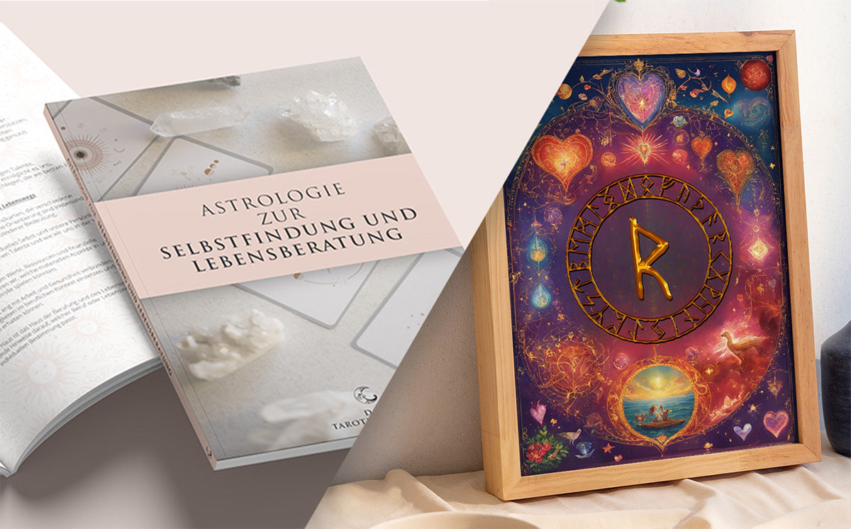 Pack „Astrologie und Runen vereint für eine unfehlbare Liebe“