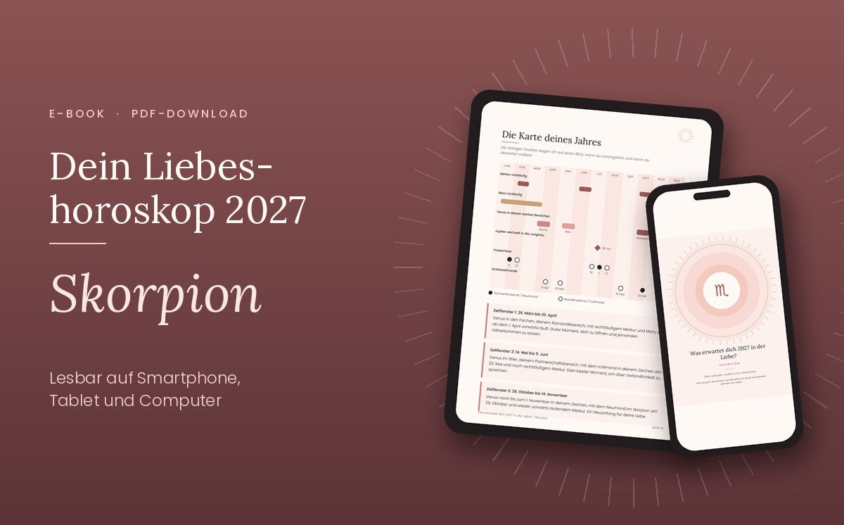 E-Book „Dein Liebeshoroskop 2027: Skorpion“